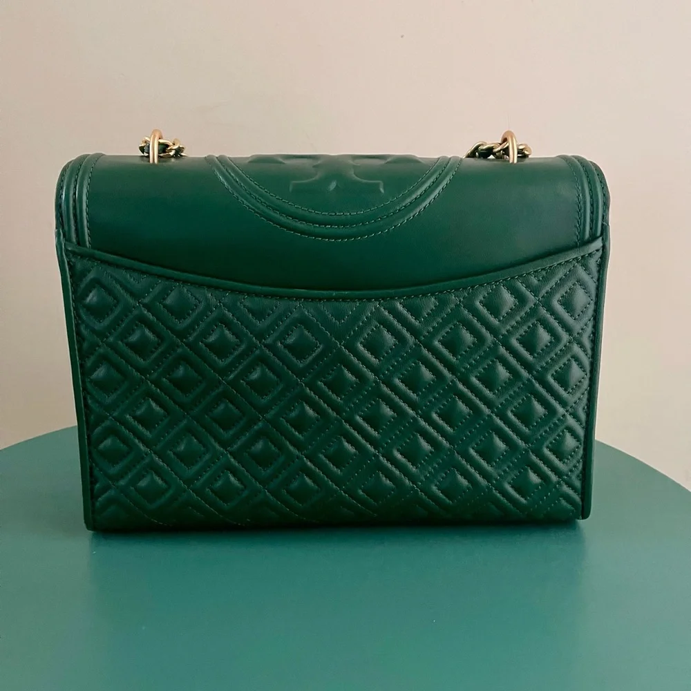 New Tory burch handbag  leather org $498 size medium 10,5/8/3,5 inch - Picture 4 of 16